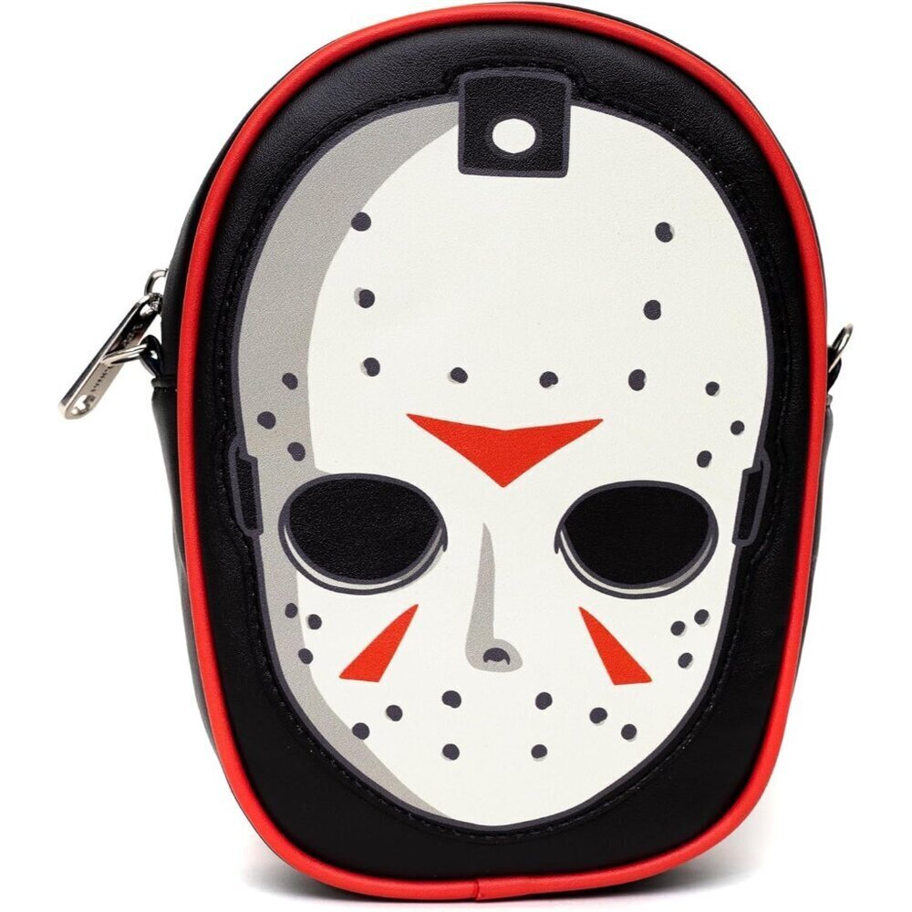 Horror Movies Bag Vegan Leather Crossbody Friday The 13th Jason Mask